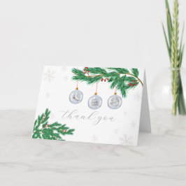 Silver Modern Winter Clothes Ornaments Baby Shower Tack Kort