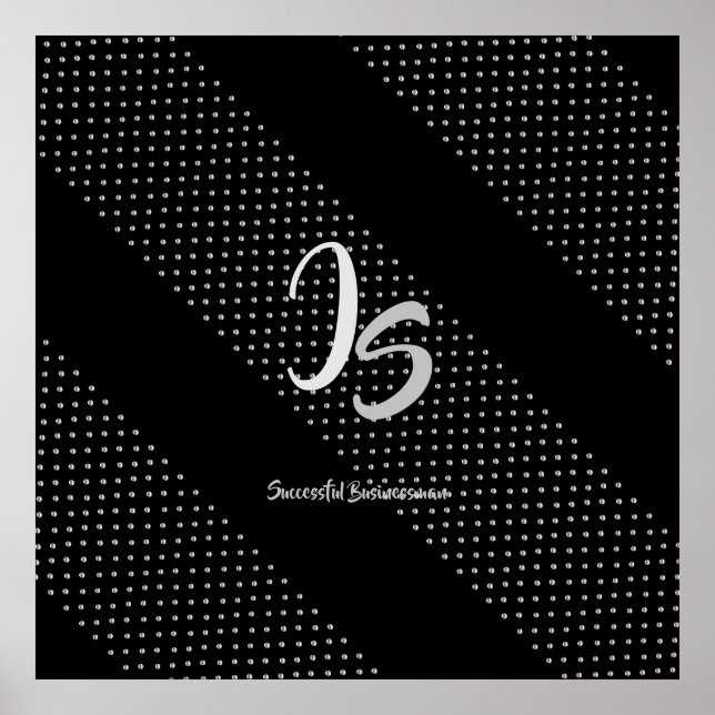 Silver Monog "Successman Business"-samling Poster (Framsidan)