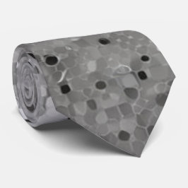 Silver mousserande Sequin Neck Tie Slips