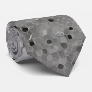 Silver mousserande Sequin Neck Tie Slips
