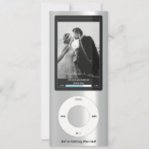 Silver MP3 Musikspelare Bröllop