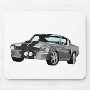 Silver Muscle Car Musmatta