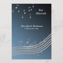Silver Music i luft Inbjudningar