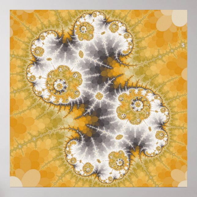 Silver Nebula Poster (Framsidan)