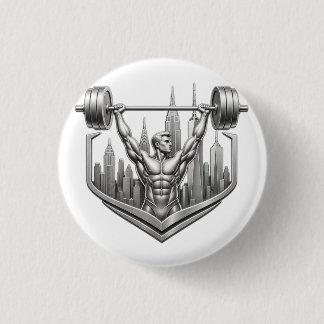 Silver NYC Bodybuilder Logo - Metallic New York Ci Knapp