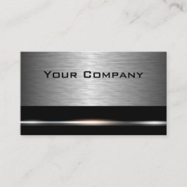 Silver och Black Professionell Business Visitkort