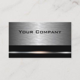Silver och Black Professionell Business Visitkort