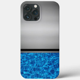 Silver och Blue Vatten Fodral-Mate iphone case