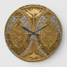 Silver och Guld Art Deco Mönster