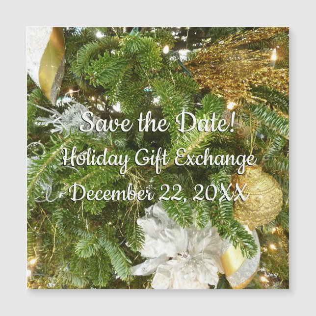 Silver och Guld Julgran I Helgdag (Framsida)