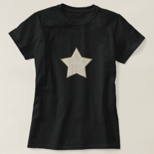 Silver- och guldstjärna t shirt