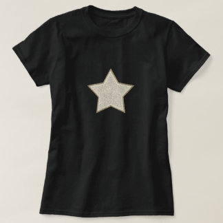 Silver- och guldstjärna t shirt