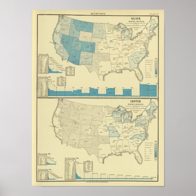 Silver och koppargruvor poster (Framsidan)