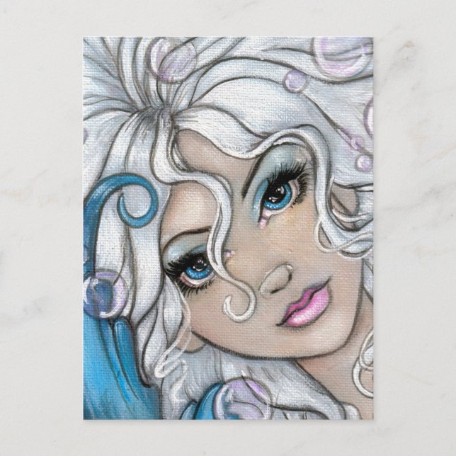 "Silver- och safir" vykort (Framsida)