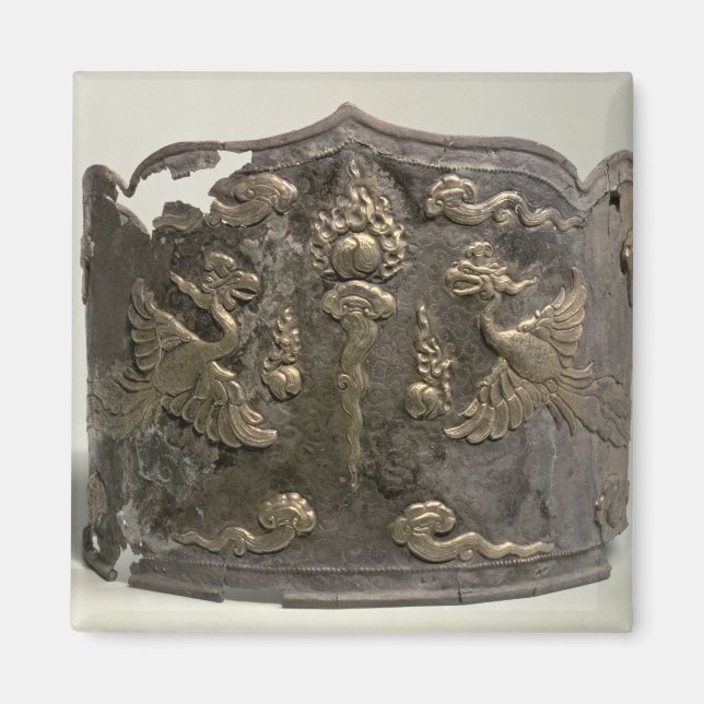 Silver och skiftesgiltighet Imperial Krona Magnet (Framsidan)