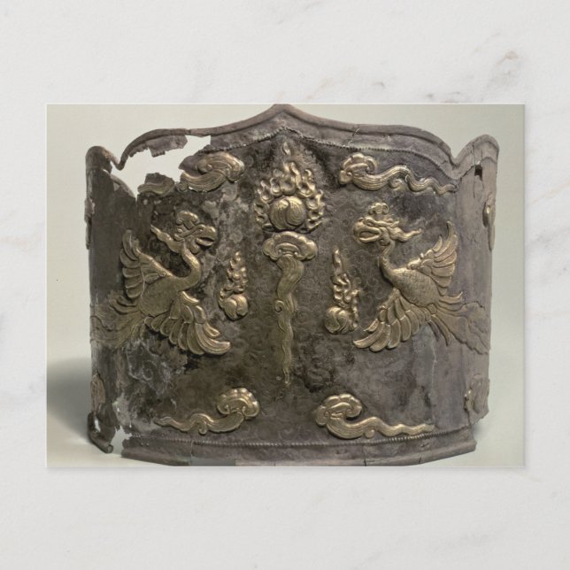 Silver och skiftesgiltighet Imperial Krona Vykort (Framsida)