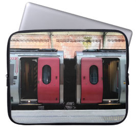 Silver och tåg laptop fodral