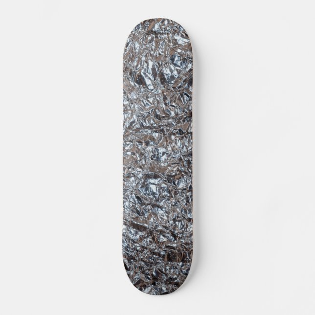 silver omkullkastar old school skateboard bräda 21,6 cm (Framsida)