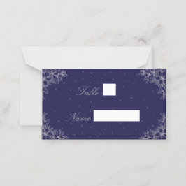 Silver Ornate Blommigt Bröllop Venue Placeringskort