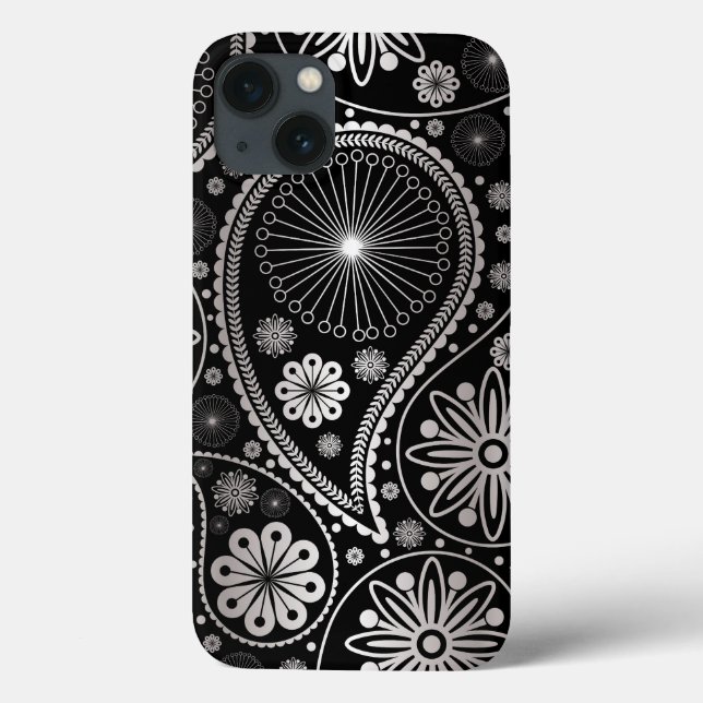 Silver paisley mönster (Baksida)