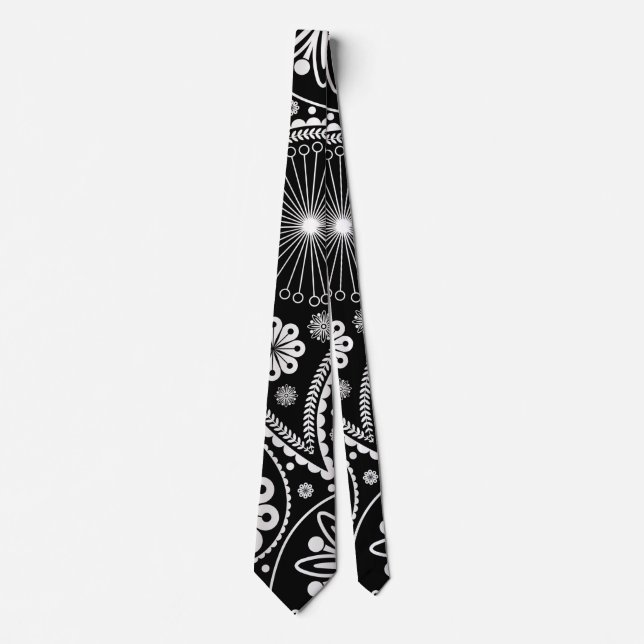 Silver paisley mönster slips (Framsida)