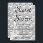 Silver Paris Sweet sixteen Födelsedagsfest Inbjudningar<br><div class="desc">Luxury Silver Paris Frankrike Eiffel Torn och Chandelier Sweet sixteen Jeweled Party bjudits in. Denna inbjudan är perfekt för den 16-Födelsedagsfesten i Paris som tittar fira i stil.</div>