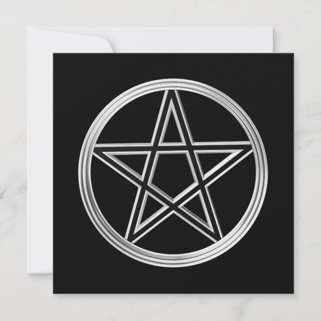 Silver pentagram (Framsida)
