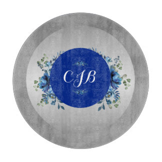 Silver Petals: Blommigt Beauty Ceguting Board