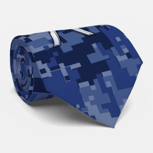 Silver Pisces Zodiac Symbol Navy Blue Digital Camo Slips