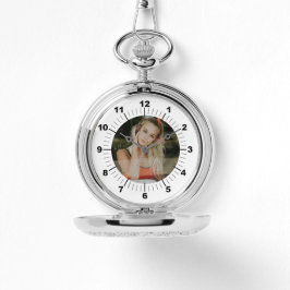 Silver Pocket Watch - Personlig Armbandsur