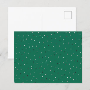 Silver Polka dots på Grönten Vykort