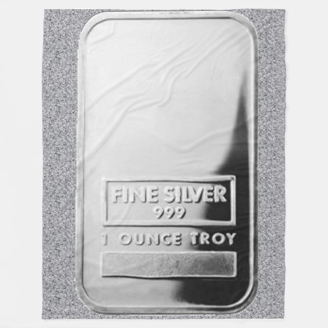 SILVER PUB Fleece Blanket (Framsidan)