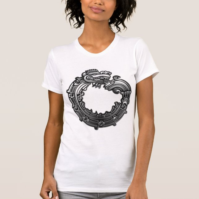 Silver Quetzalcoatl Tee (Framsida)
