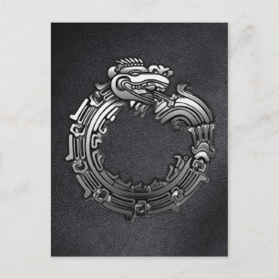 Silver Quetzalcoatl Vykort