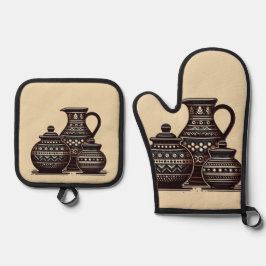Silver Quilted Pot Holder