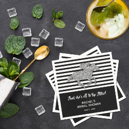 Silver Racehorse Derby Möhippa Pappersservett