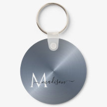 Silver Radial Metallic Script Namn
