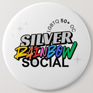 Silver Rainbow Social-knapp Knapp