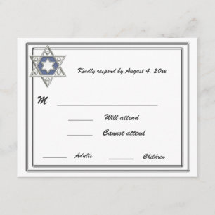 Silver Ram Star Pub Mitzvah OSA Kort