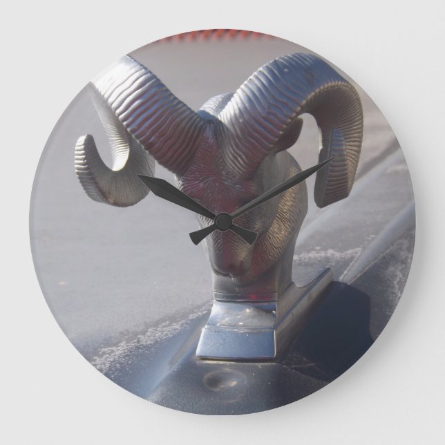 Silver Ram Stor Klocka (Framsida)