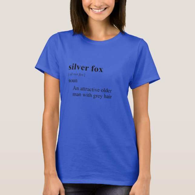 SILVER RÄV TEE (Framsida)