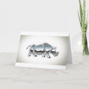 SILVER RHINO KORT