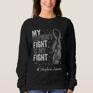 Silver Ribbon Stepmor Schizophrenia Awareness T Shirt