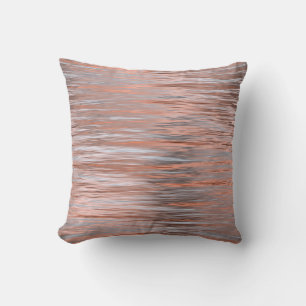 Silver ro guld metallisk metall, månad elegant vid kudde