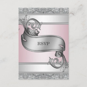 Silver Rosa Bat Mitzvah-svar OSA Kort