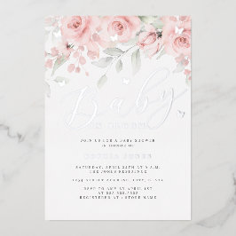 Silver Rosa Blommigt Butterfly Baby i Bloom