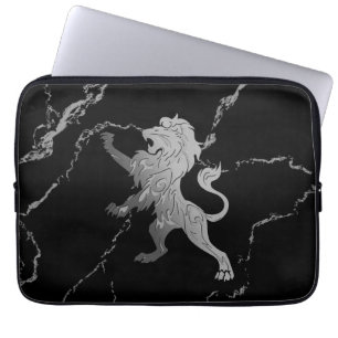 Silver Royal Lion Laptop Fodral