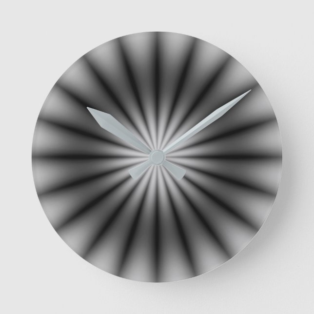 Silver Rund Klocka (Framsida)