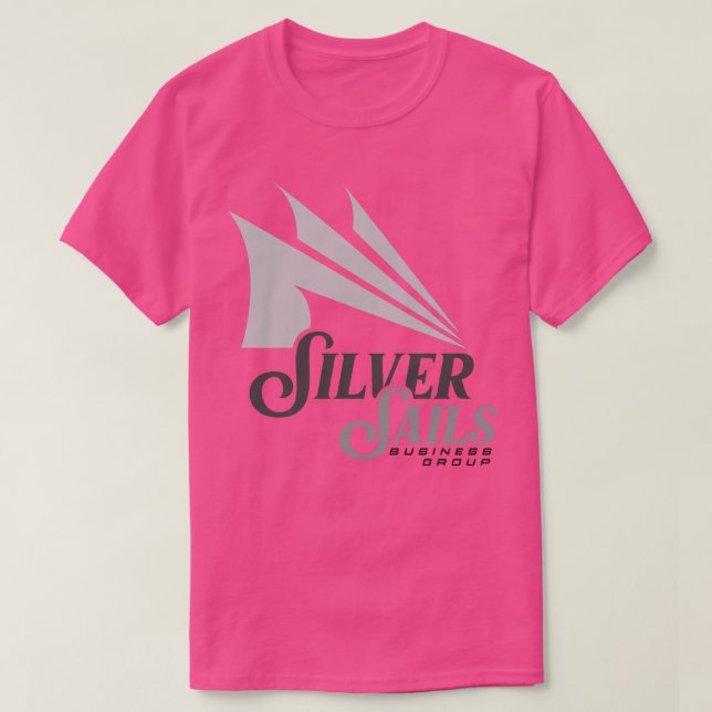 Silver Sails Business Group T Shirt (Design framsida)