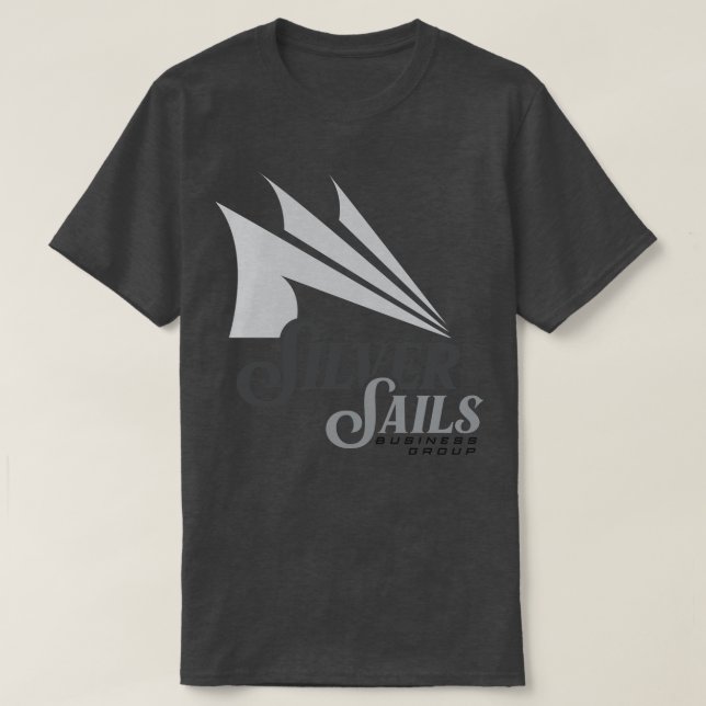 Silver Sails Business Group T Shirt (Design framsida)